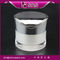matte white jar with silver cap skin care cream empty jar supplier