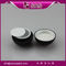 30g 50g matte black acrylic cream jar,high quality black jar supplier