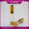A022 high quality lotion bottle ,gold aluminum airless bottle supplier
