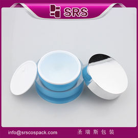 J023 round acrylic cream jar ,cosmetic jar painting color supplier