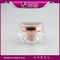 J060C diamond shape acrylic shiny jar luxury cosmetic container supplier