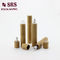 15ml luxury real bamboo serum bottle with glass inner bottle roll on metal ball supplier
