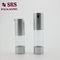 TA021 15ML 30ML 50ML matte silver plastic lotion pump bottle on sale supplier