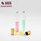 10ml transparent thick bottom glass roller metal ball bottle for perfume oil supplier