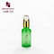 Custom color Glass dropper bottle with aluminum shoulder for essential oil supplier