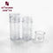 D042 round shape plastic transparent empty deodorant container supplier