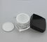 50g clear jar with black plastic lid skin care cream acrylic container supplier