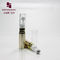 mini round empty plastic roller ball skin care 5ml airless pump bottle supplier