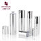15ml 30ml 50ml cosmetic custom silver empty airless eye cream bottle supplier