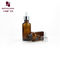 50ml amber brown empty custom glass dropper bottle for essential oil supplier