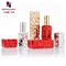 3.5g unique design shiny red gold silver luxury empty lipstick container supplier