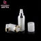 custom paint white cosmetic skin care lotion acrylic airless bottle supplier