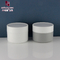 SRS 200g Double Wall Unique Shape Frosted PCR Plastic Jar For Cream supplier