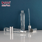 Square Shape Transparent Empty Glass Luxury Spray Pump Perfume Atomizer 10ml supplier
