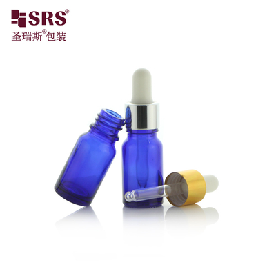 Small Size Travel Pocket Face Serum Essential Oil Glass Dropper Bottle 10ml