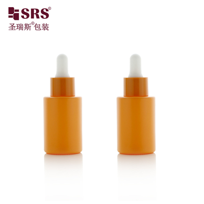 Colorful Customization Empty Essential Oil Glass Dropper Bottle 30ml