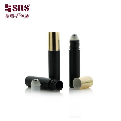 Cylinder PCR Eco-friendly Roller Ball Custom Color Elegant Pocket Gel Roll-On Plastic Bottle