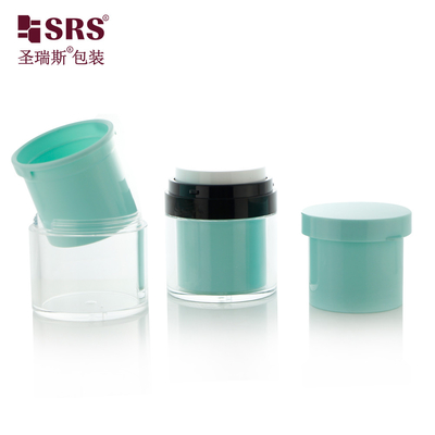 Factory Manufacturer Replaceable Facial Cream Gel Skincare Serum Pump Airless Acrylic Cream Jar