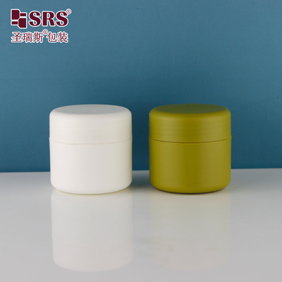 Cosmetic Face Cream Reusable Jars For Body Scrub Plastic Jar 250ml
