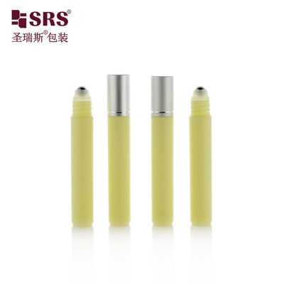 Inject Color Frosted Surface Custom Pen Shape Massage Skin Serum Wholesale 8ml Bottle