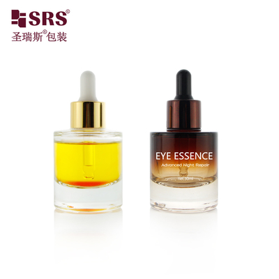 30ml 1 oz Empty Cosmetic Perfume Serum Glass Dropper Bottle With Pipette