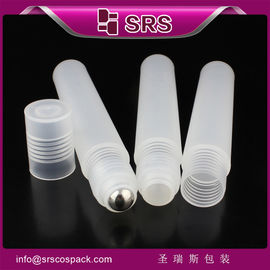Shengruisi packaging RPP-15ml plastic roll on bottle with PP cap