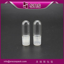 SRS poluar empty 3ml Glass essential oil packaging, sample Roll On Bottle with plastic cap