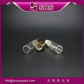 SRS free sample OEM packaging service China supplier 5ml glass transparent roll-on bottle