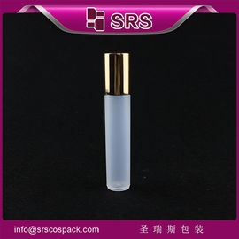 Shengruisi packaging RPA-12ml plastic roll on bottle with three metal ball