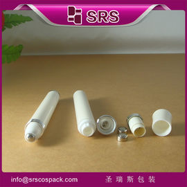 SRS China manufacturer vibrating 10ml Plastic Roll On Bottle for eye cream packaging