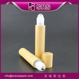 Shengruisi packaging SRS-15ml bamboo empty roll on bottle