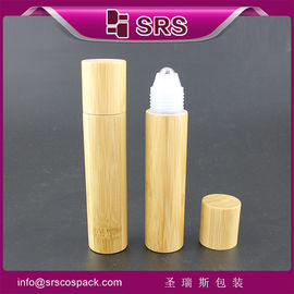 Shengruisi packaging SRS-20ml bamboo empty roll on bottle
