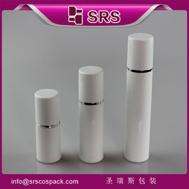 SRS made in China wholesale cylinder shape PP material 15ml 30ml 50ml airless pump bottle