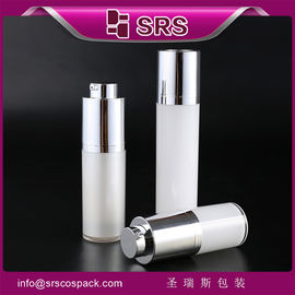 A020 airless bottle manufacturer 15ml 30ml 50ml high end cosmetic bottle
