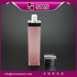 skin care packaging empty pink beauty lotion pump with bottle