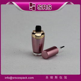 Shengruisi packaging NP-001 plastic 8ml nail polish bottle with brush cap