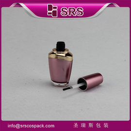 China factory supply 8ml plastic luxury empty bottle for nail polish