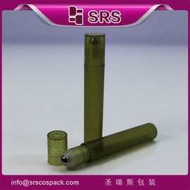 RPP-15ml roller bottle with steel ball,100% no leakage roll on perfume bottle