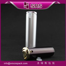 cylinder shape cosmetic bottle for body lotion
