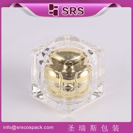 good quality and price J054 10ml 15ml 30ml 50ml plastic jar transparent