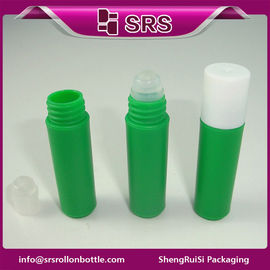 cylinder plastic roll on bottle ,2ml empty roller ball bottle