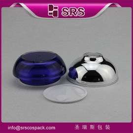blue special shape novelty plastic cosmetic packaging