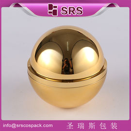 manufacturing 50g 80g ball shape cosmetic cream jar