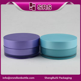 J027B 120ml blue painting color cosmetic jar for cream