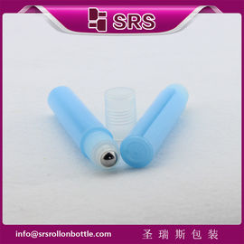 RPP-15ml perfume bottle roll-on metal ball plastic cap