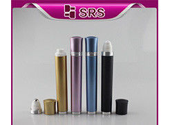 DR003-10ml luxury refillable vibrating plastic roll on bottle manufacturer