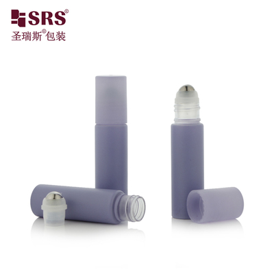 Empty Plastic Custom Color PET Roller Bottles For Anti-Itch Liquid 10ml Roll On Bottle