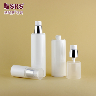 15ml 50ml PP PCR Recyclable Empty Bottles Wholesale Customization 30ml Airless Pump Bottle