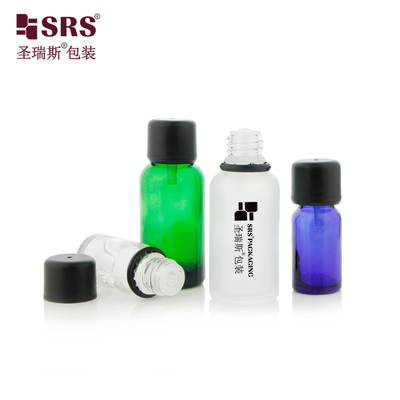 Luxury Empty Elegant Cosmetic Perfume Child Resist Cap Oil Glass Bottle