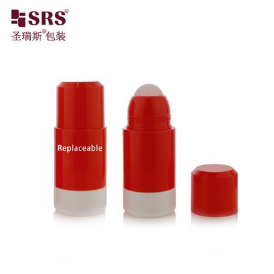 75ml Replaceable Eco-friendly Recycled PCR PP Anti-Itch Liquid Gel Roll On Plastic Bottle 50ml